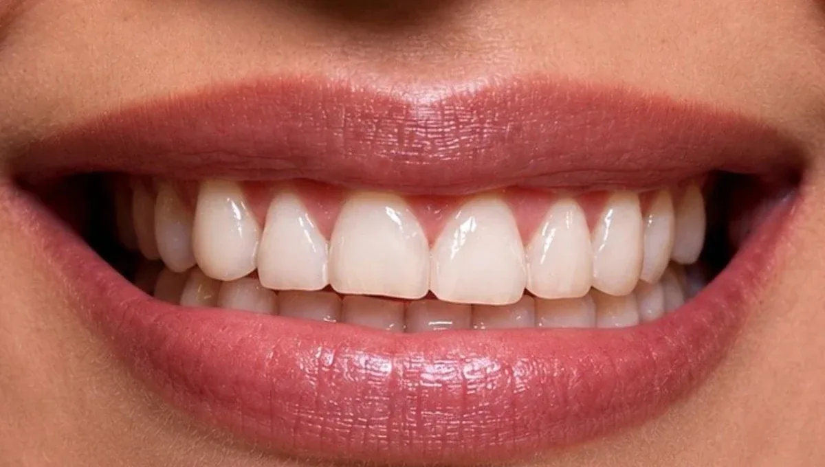 Antes: sonrisa de Juliana antes de sus carillas dentales en Dentalix Cúcuta