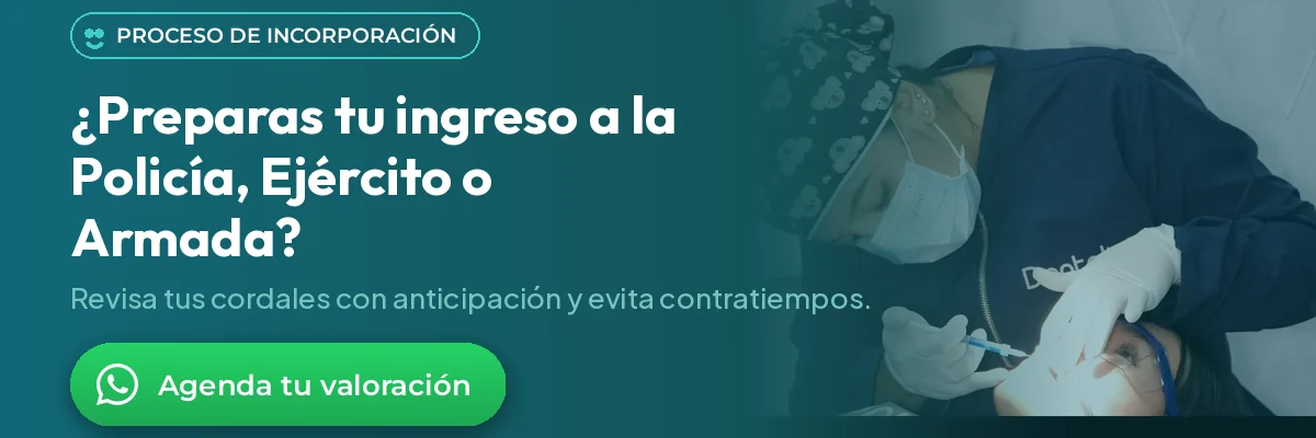 ¿Estás preparando tu ingreso a la Policía, Ejército o Armada? Revisa tus cordales con anticipación en Dentalix