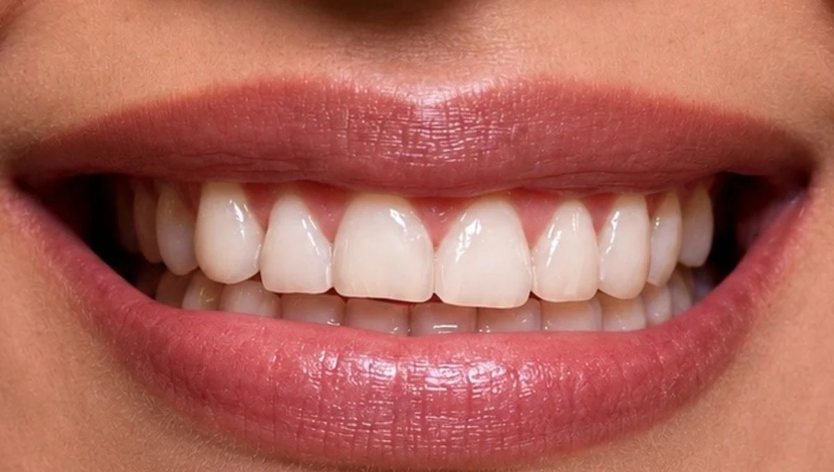 Antes: sonrisa de Juliana antes de sus carillas dentales en Dentalix Cúcuta